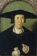 Jan Mostaert Portrait of a Young Gentleman oil painting